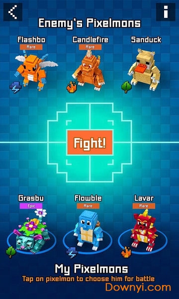 像素宝贝go无限金币版(pixelmon go) 游戏截图